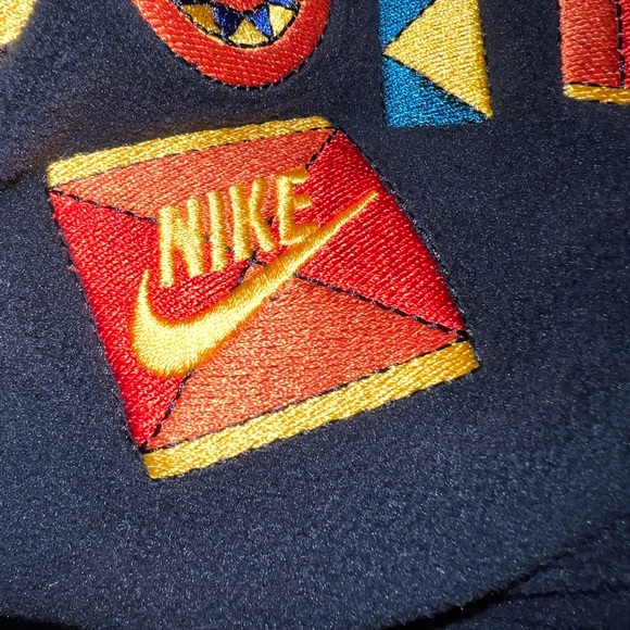 NIKE JUNGLE REISSUE JUNGLE FLEECE PULLOVER 1/4 ZIP MENS XXL CW1341-010 NWT - Picture 5 of 7